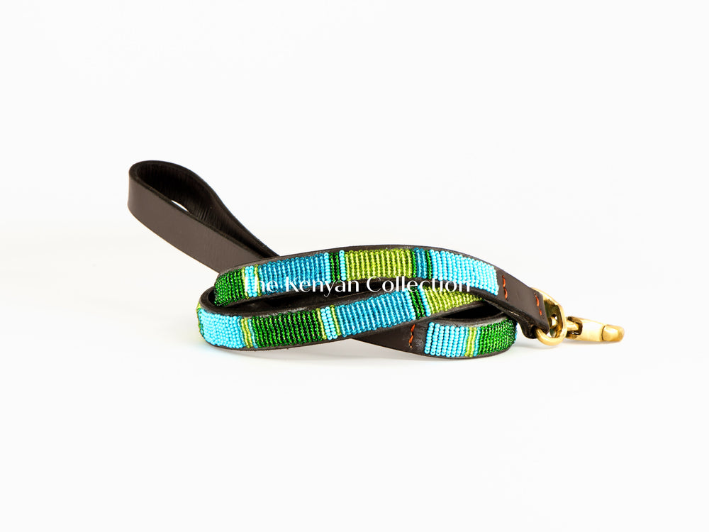 Lagoon Beaded Dog Lead - Equine Exchange Tack Shop
