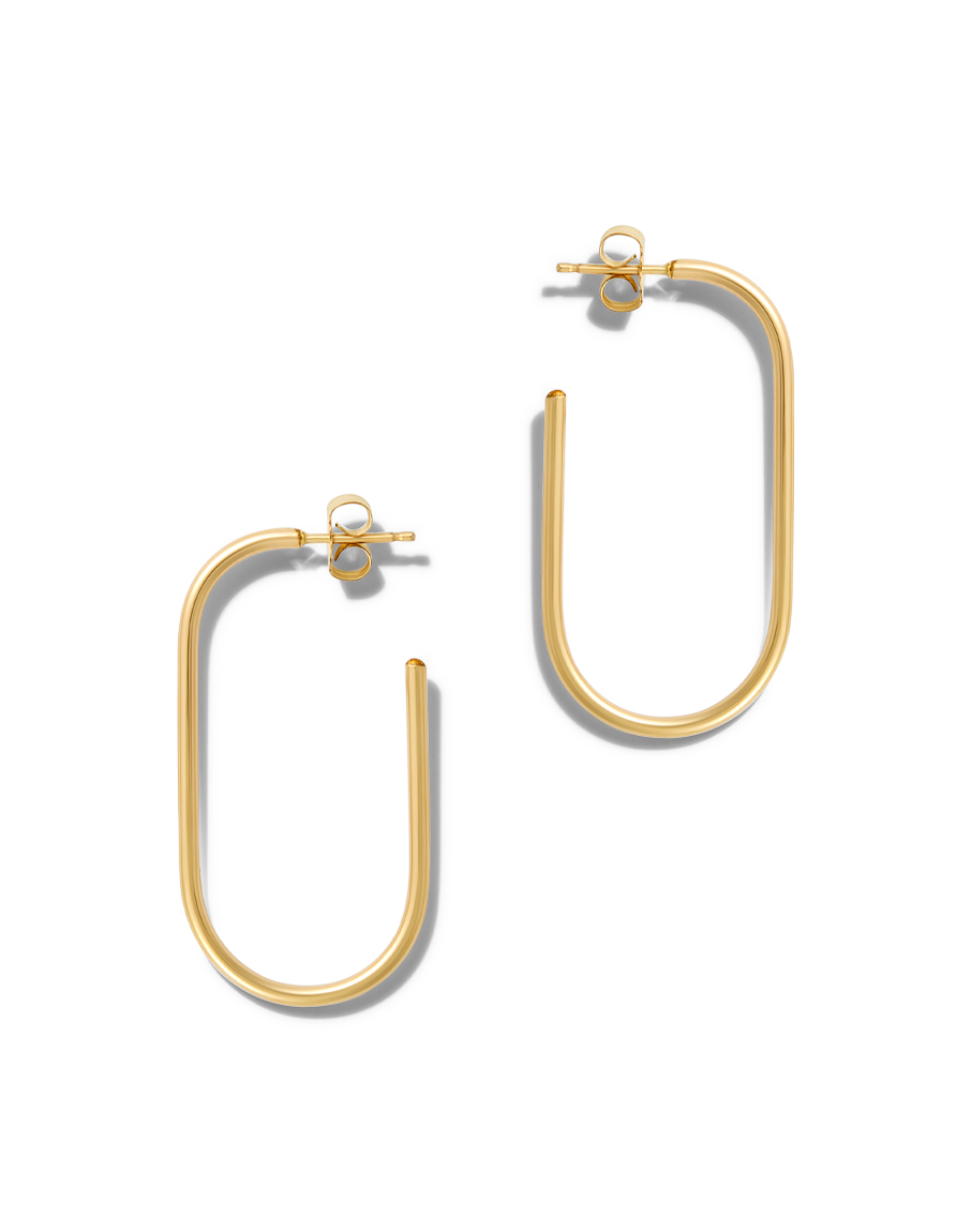 Paperclip Hoops