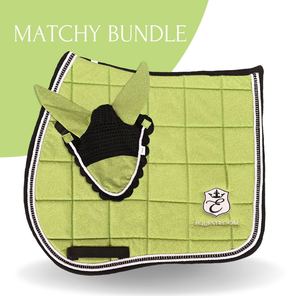 Lemongrass Saddle Pad Set - Equine Exchange Tack Shop