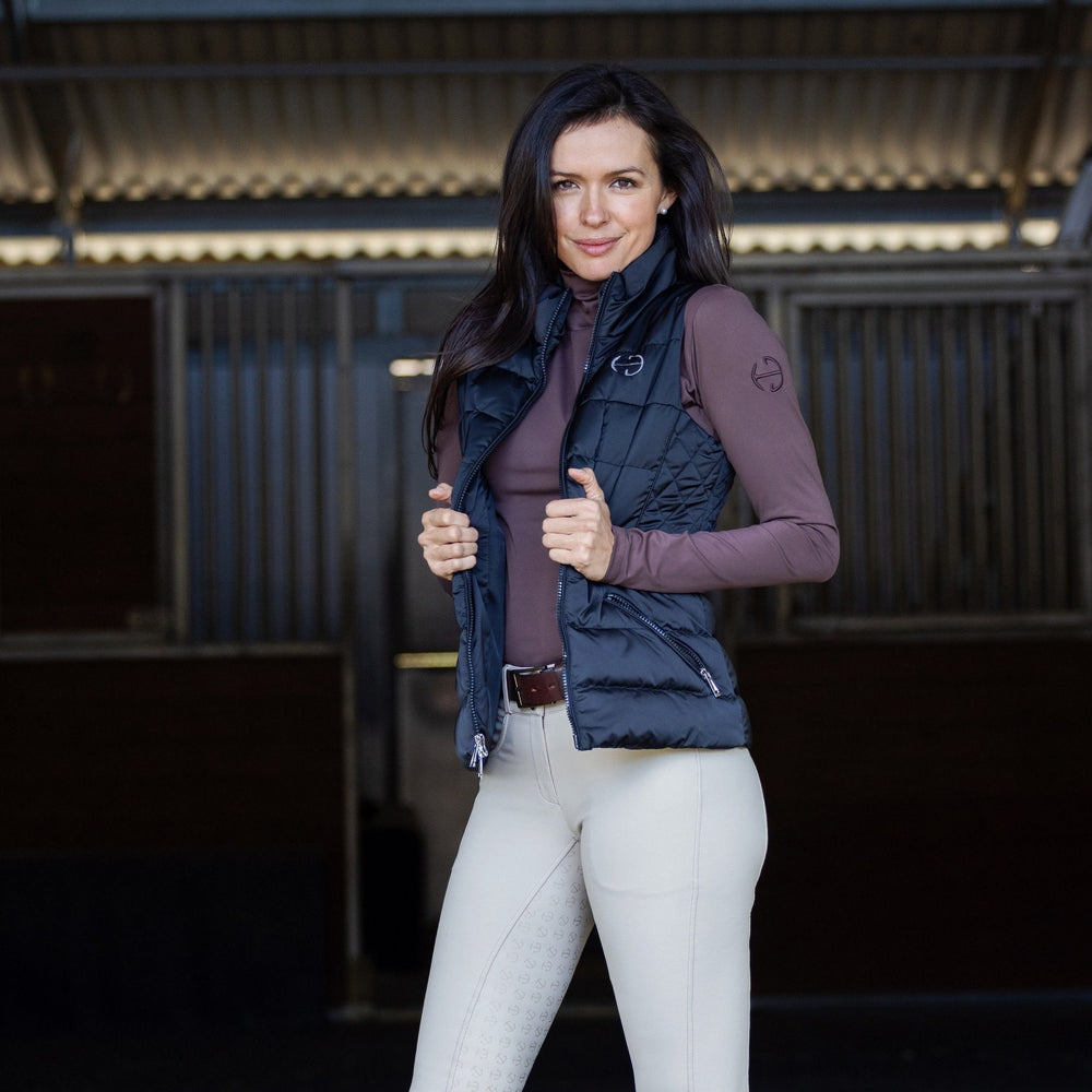 Jill - Long Sleeve Activewear Turtleneck - Equine Exchange Tack Shop