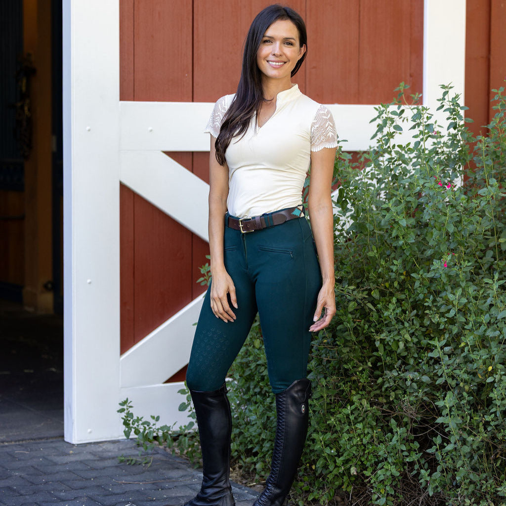 Kimberly Knee Patch Breeches - Equine Exchange Tack Shop