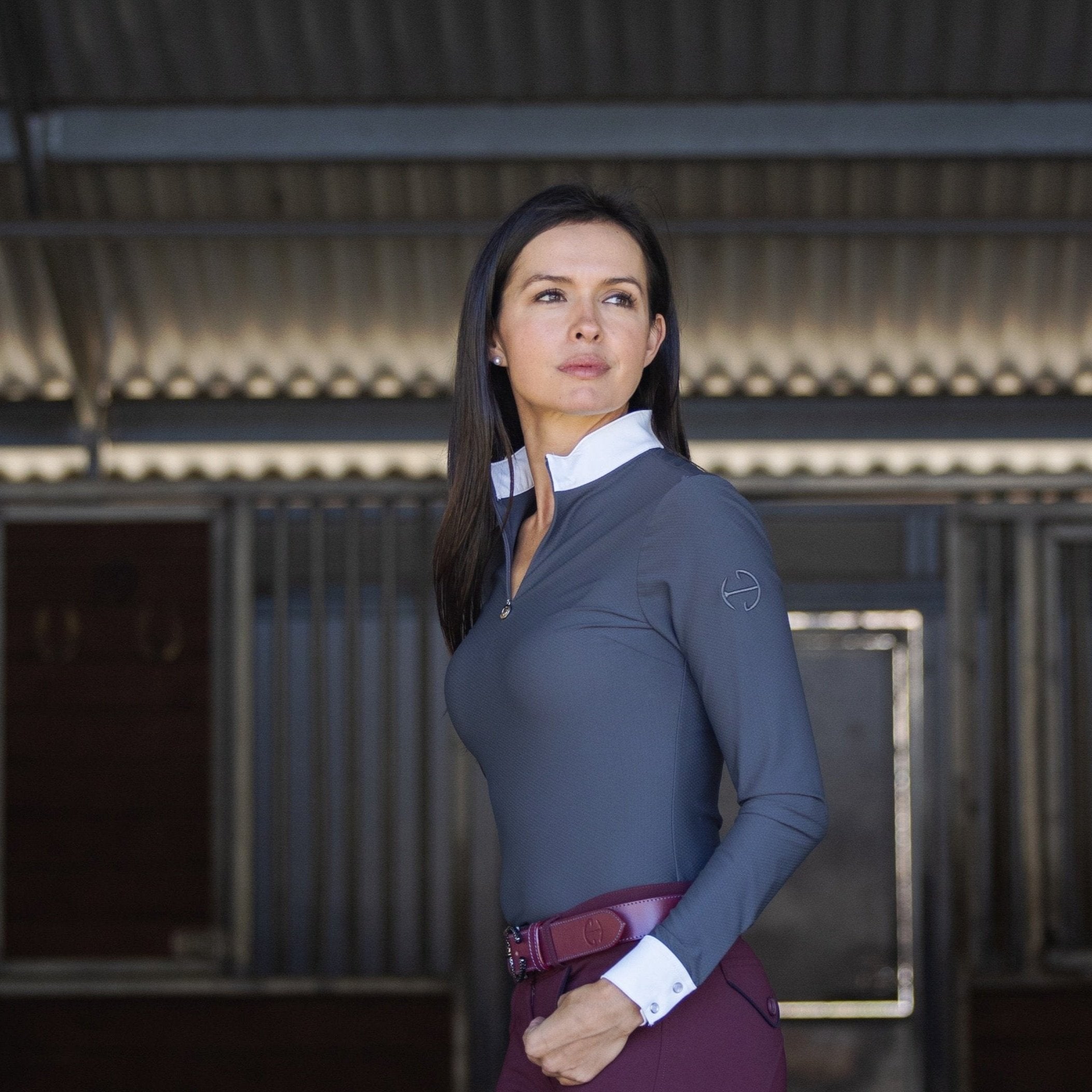 Devon - Long Sleeved Show Shirt - Equine Exchange Tack Shop