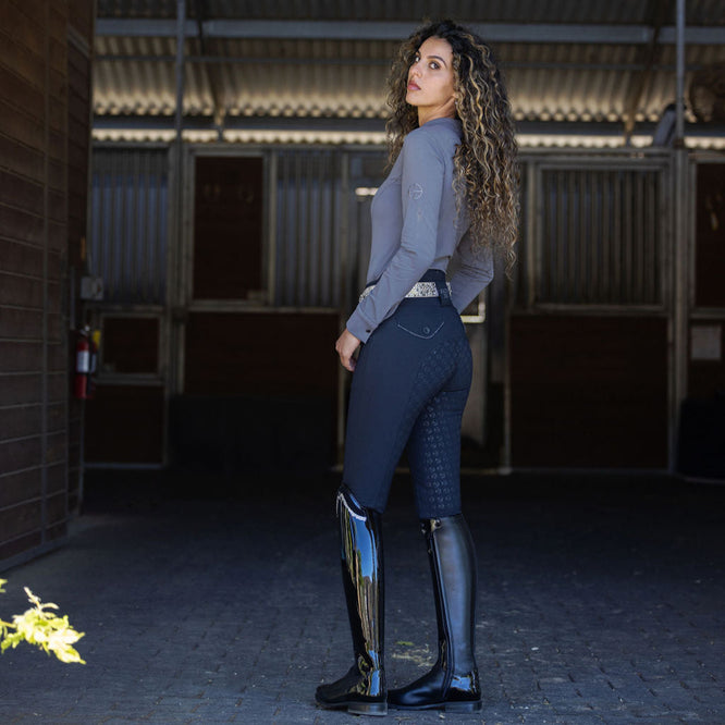 Julia Long Sleeve Riding Shirt - Equine Exchange Tack Shop