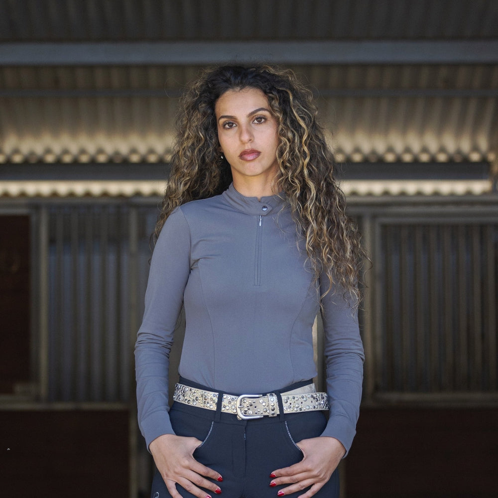 Julia Long Sleeve Riding Shirt - Equine Exchange Tack Shop