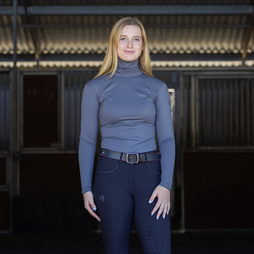 Jill - Long Sleeve Activewear Turtleneck