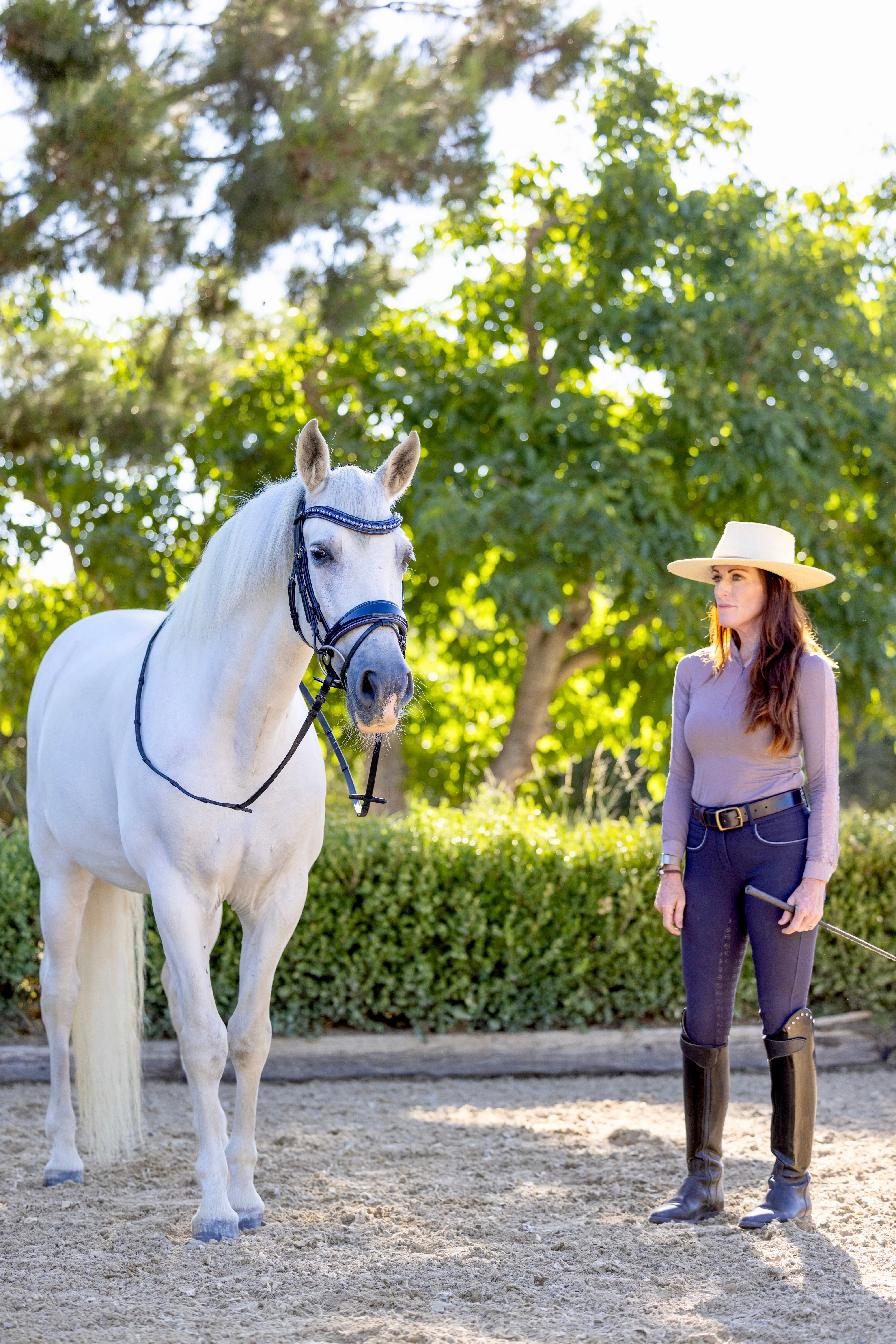 The Bluebell - Navy Patent Leather Snaffle Bridle with REMOVABLE FLASH - Equine Exchange Tack Shop