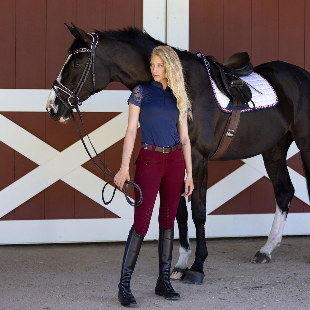 Kimberly Knee Patch Breeches - Equine Exchange Tack Shop