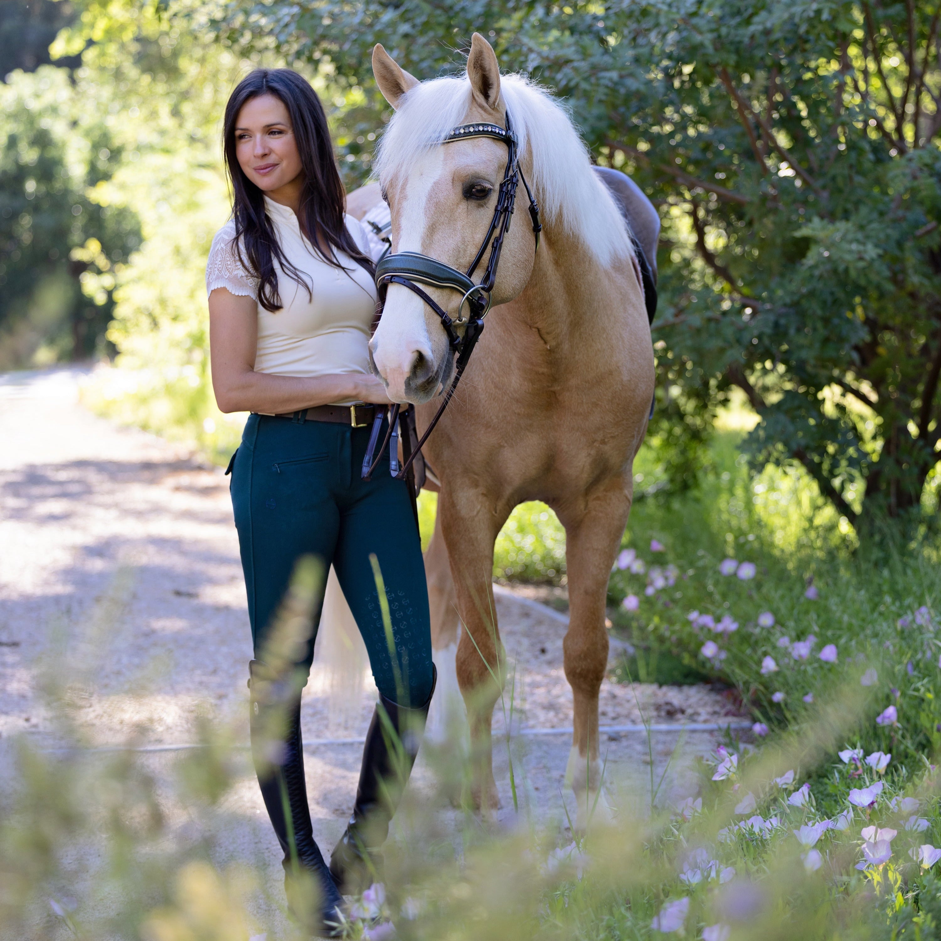 Kimberly Knee Patch Breeches - Equine Exchange Tack Shop