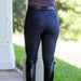 Evolution Full Seat Breeches - Navy Sparkle - Equine Exchange Tack Shop