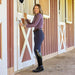 Evolution Full Seat Breeches - Navy Sparkle - Equine Exchange Tack Shop