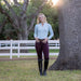 Kimberly Full Seat Breeches - Wine - Equine Exchange Tack Shop