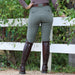 Evolution Full Seat Breeches - Sage Green - Equine Exchange Tack Shop