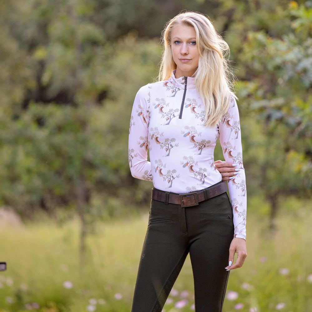 Kimberly Full Seat Breeches - Army Green - Equine Exchange Tack Shop