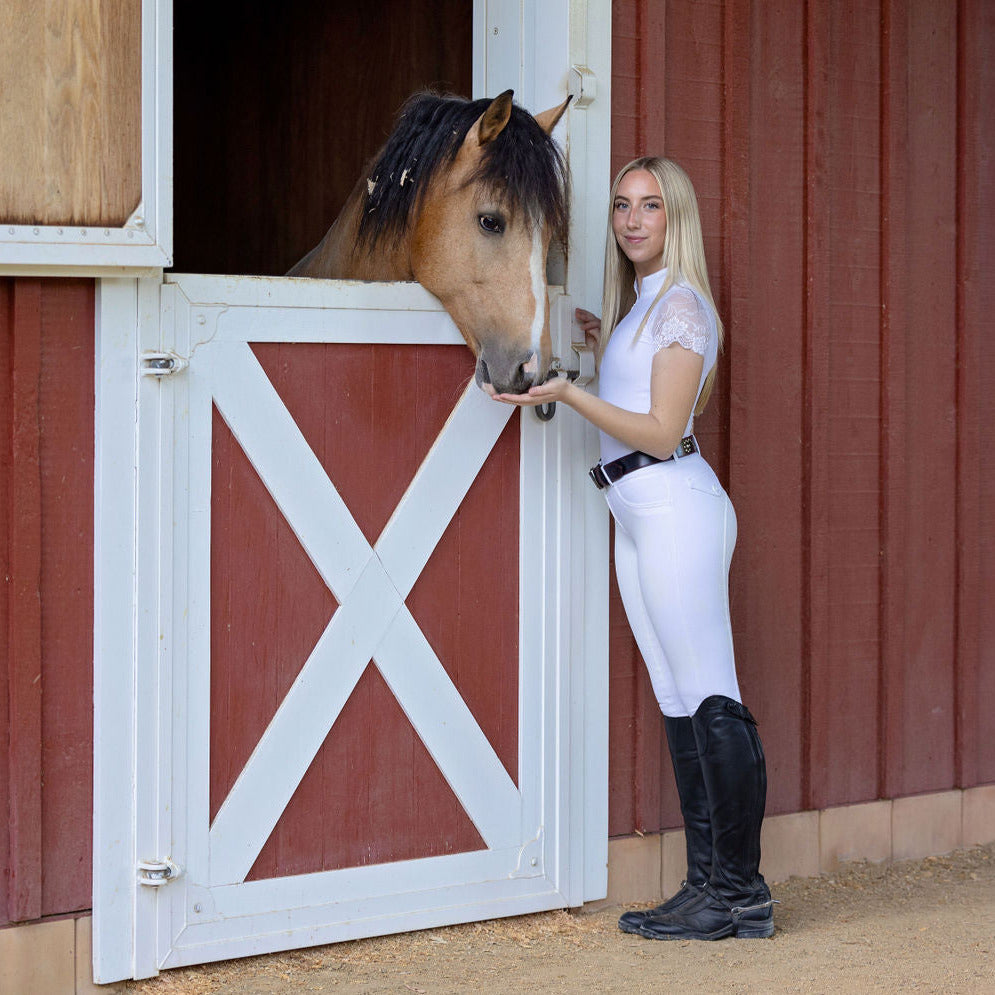 Evolution Mid-Waist Competition Breeches - Equine Exchange Tack Shop