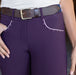 Evolution Full Seat Breeches - Dark Plum - HIGH WAIST - Equine Exchange Tack Shop