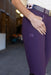 Evolution Full Seat Breeches - Dark Plum - HIGH WAIST - Equine Exchange Tack Shop