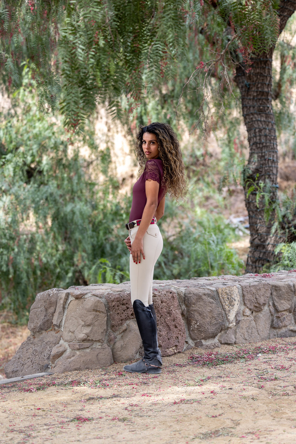 Evolution Knee Patch Breeches - Hunter Beige - Equine Exchange Tack Shop