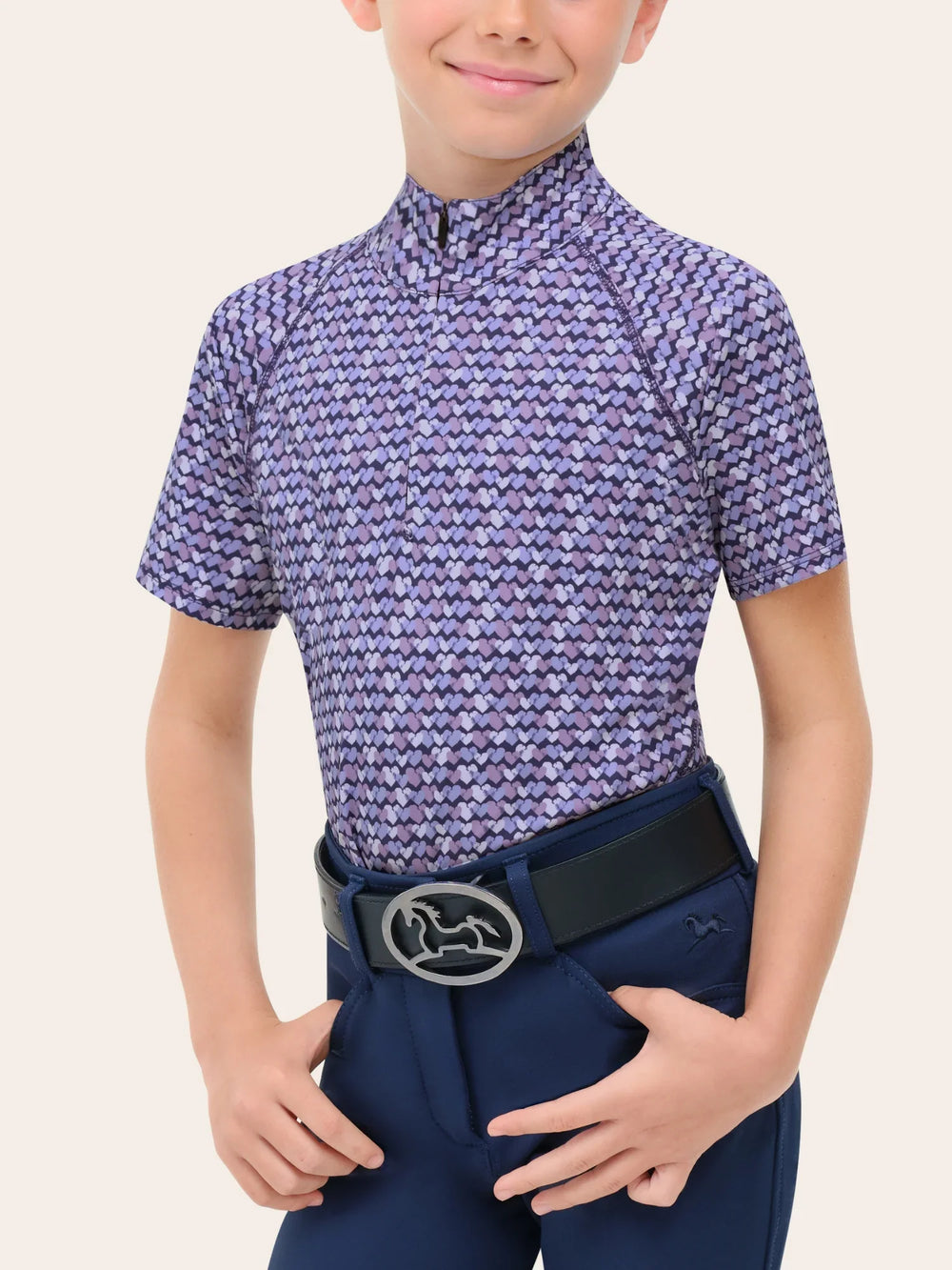 Lucy JR Short Sleeve Schooling Shirt