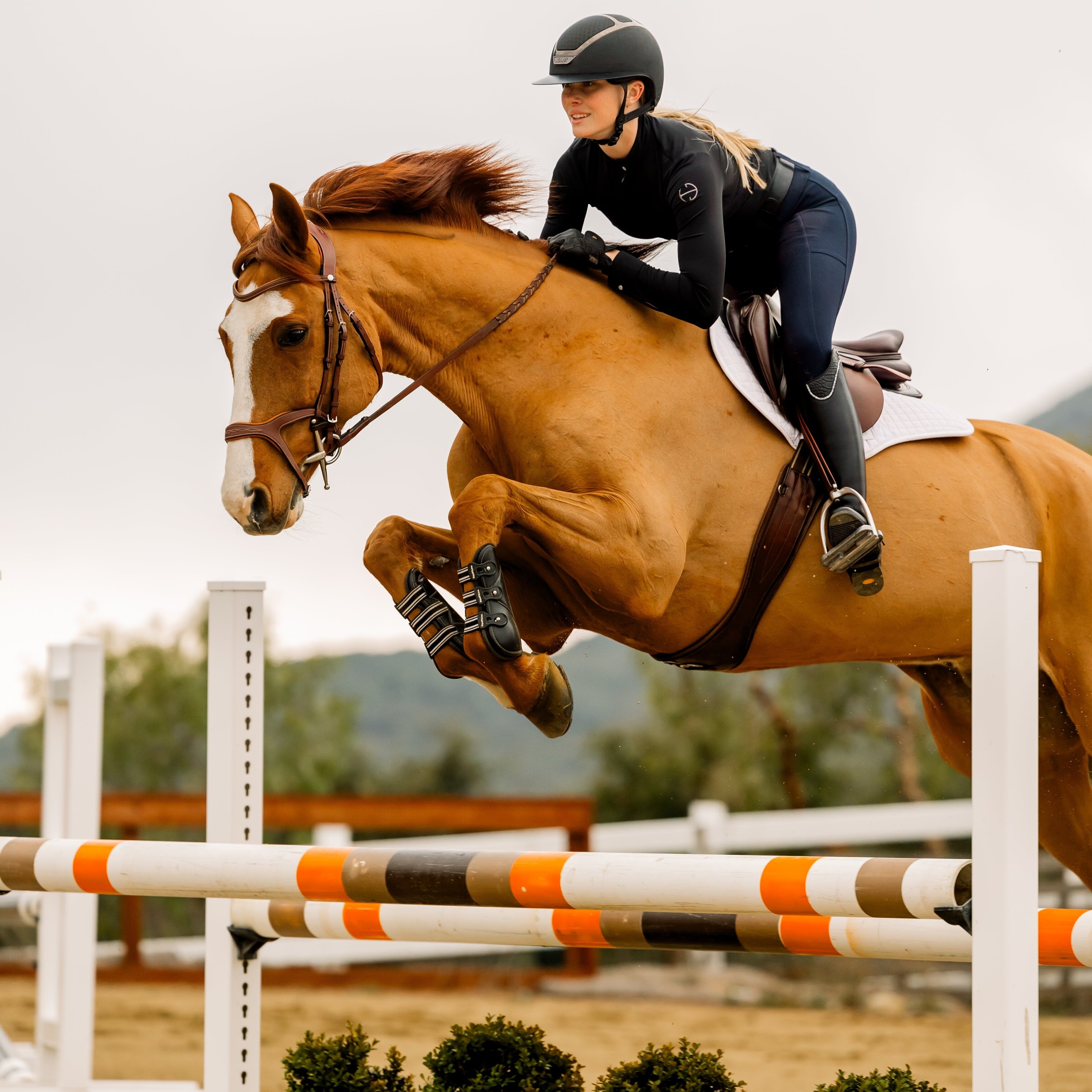 Nadia Long Sleeve Riding Shirt