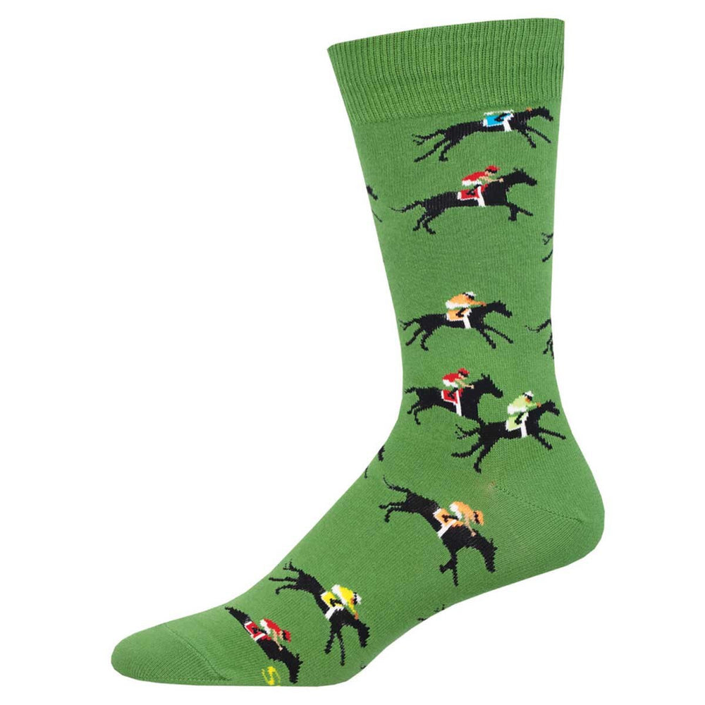 SockSmith Novelty Cotton Crew Socks - Large - Equine Exchange Tack Shop