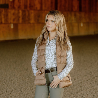 Maeve Quilted Puffer Vest - Equine Exchange Tack Shop