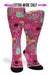 Magenta Florals Compression Socks - Equine Exchange Tack Shop