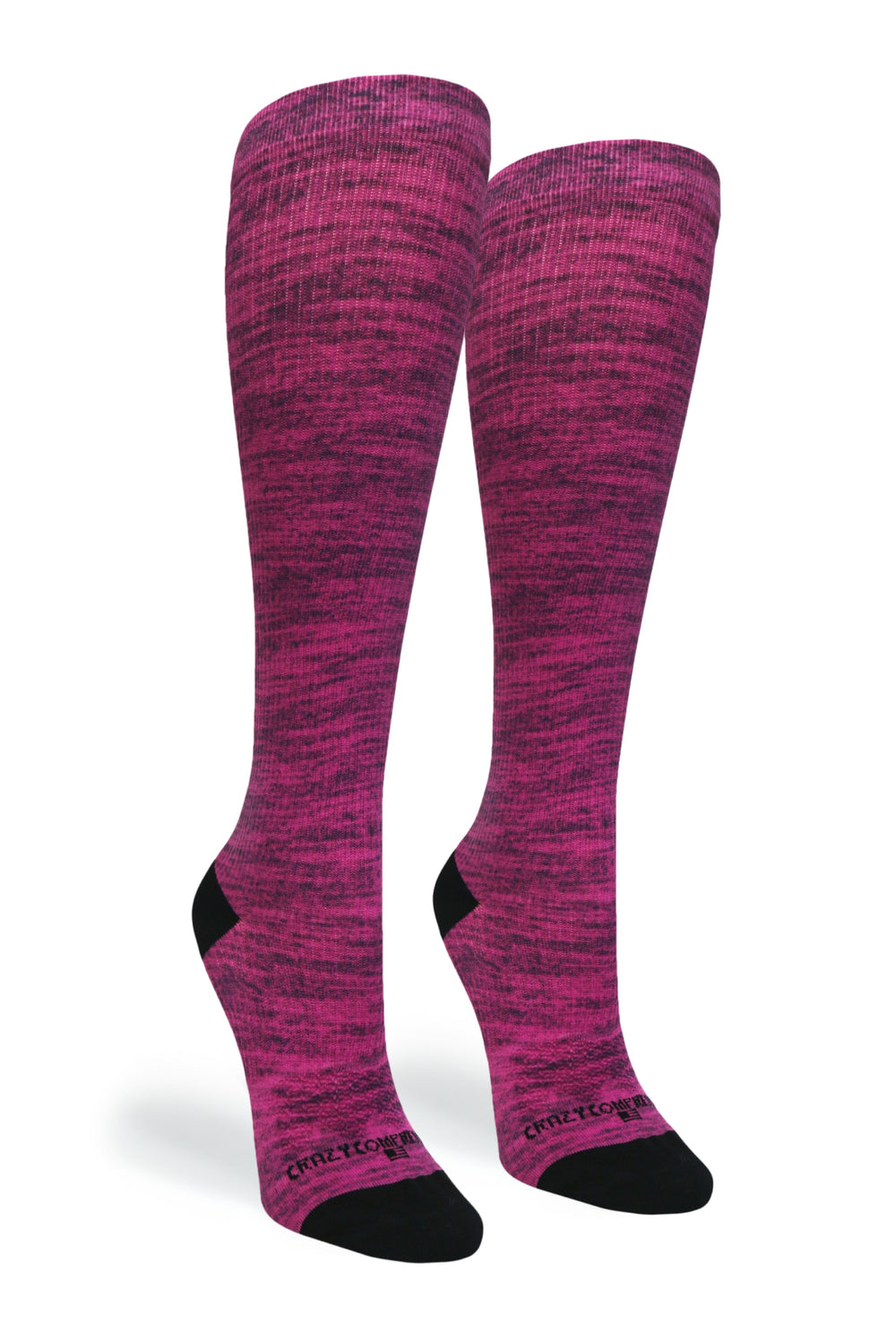 Magenta Heather Compression Socks - Equine Exchange Tack Shop