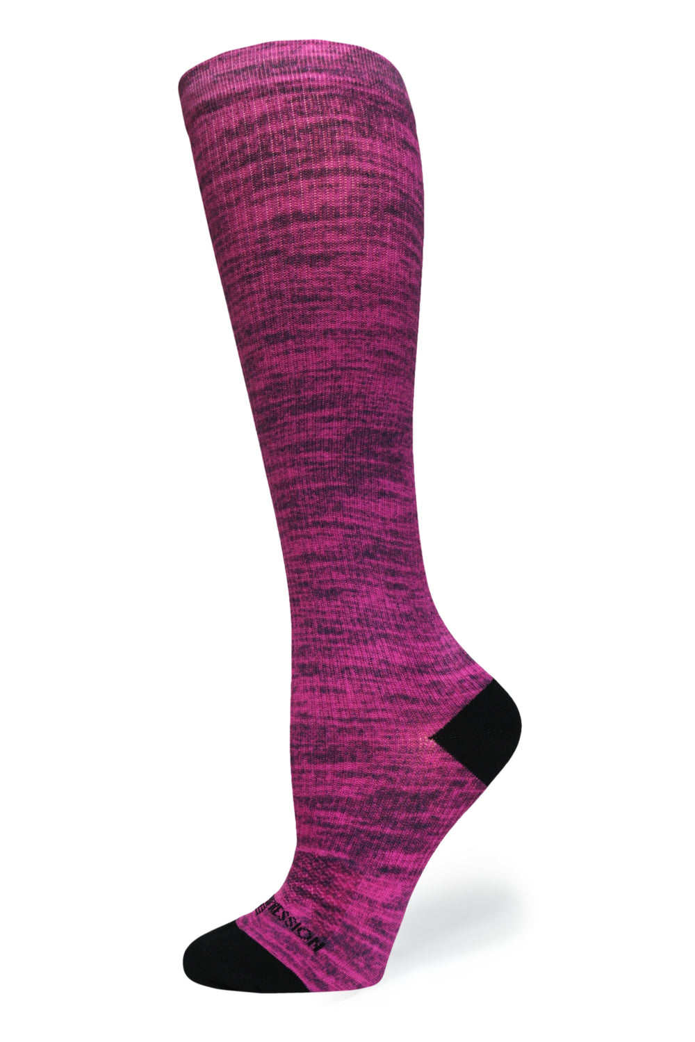 Magenta Heather Compression Socks - Equine Exchange Tack Shop