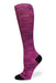 Magenta Heather Compression Socks - Equine Exchange Tack Shop