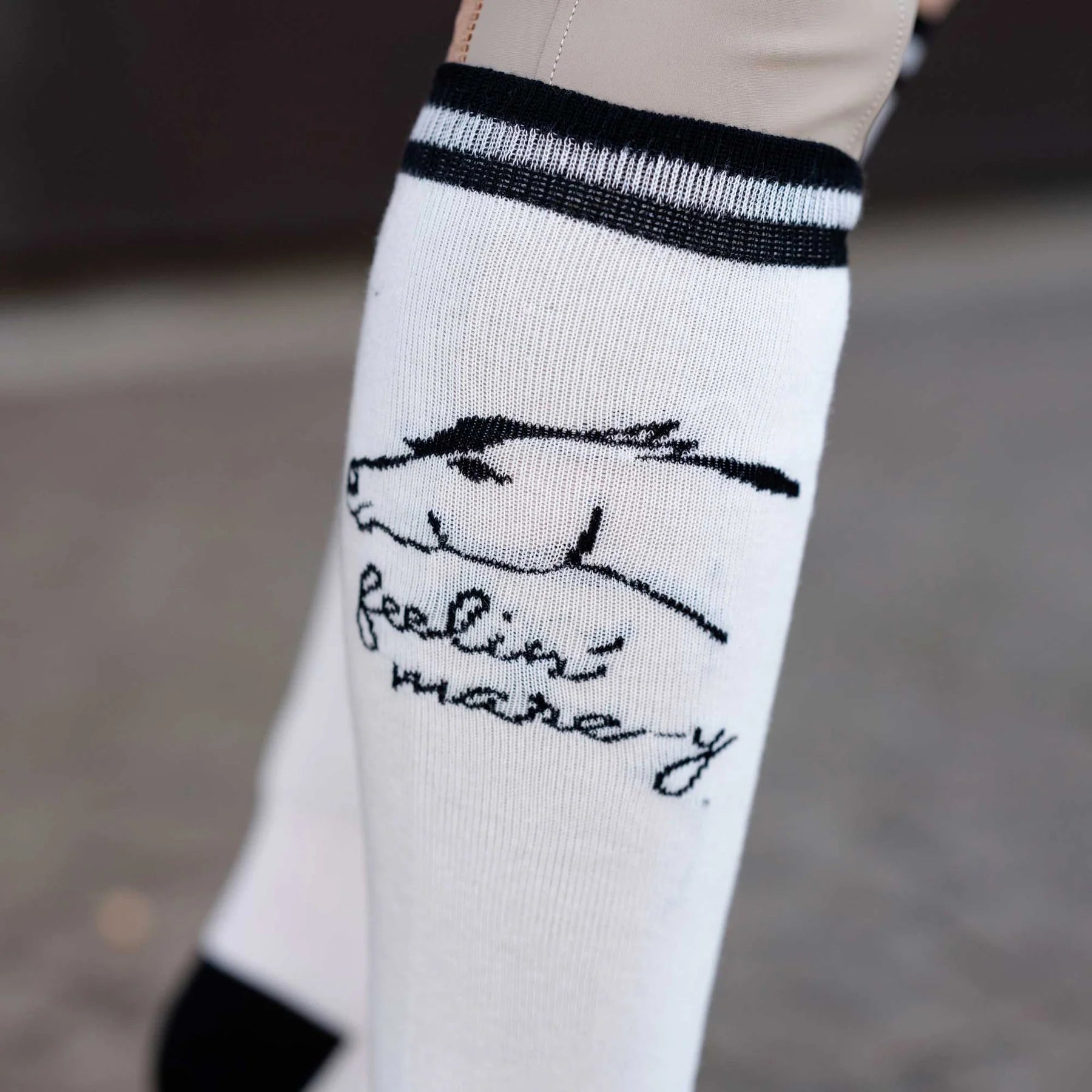 Feeling Mare-y Knit Boot Socks - Equine Exchange Tack Shop