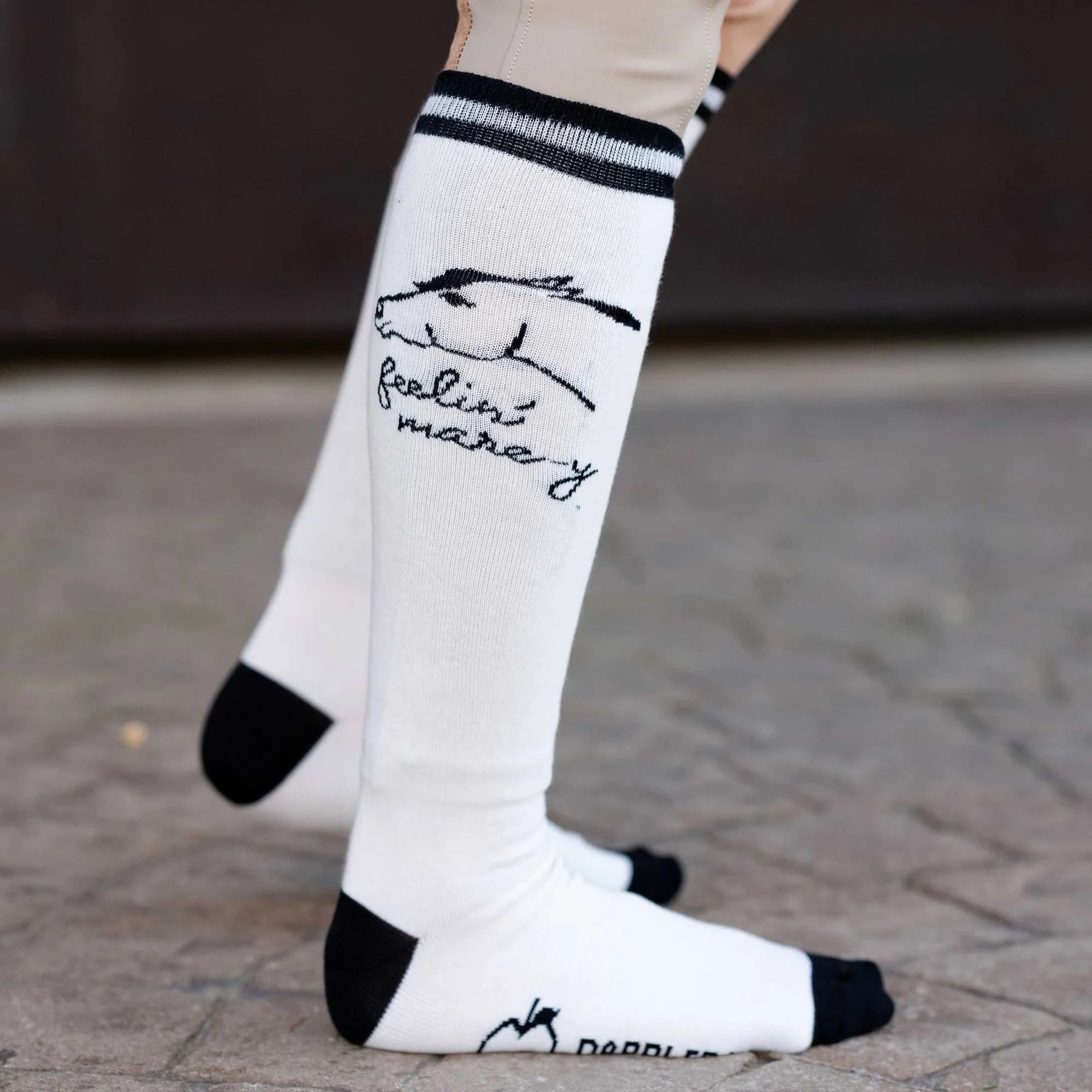 Feeling Mare-y Knit Boot Socks - Equine Exchange Tack Shop