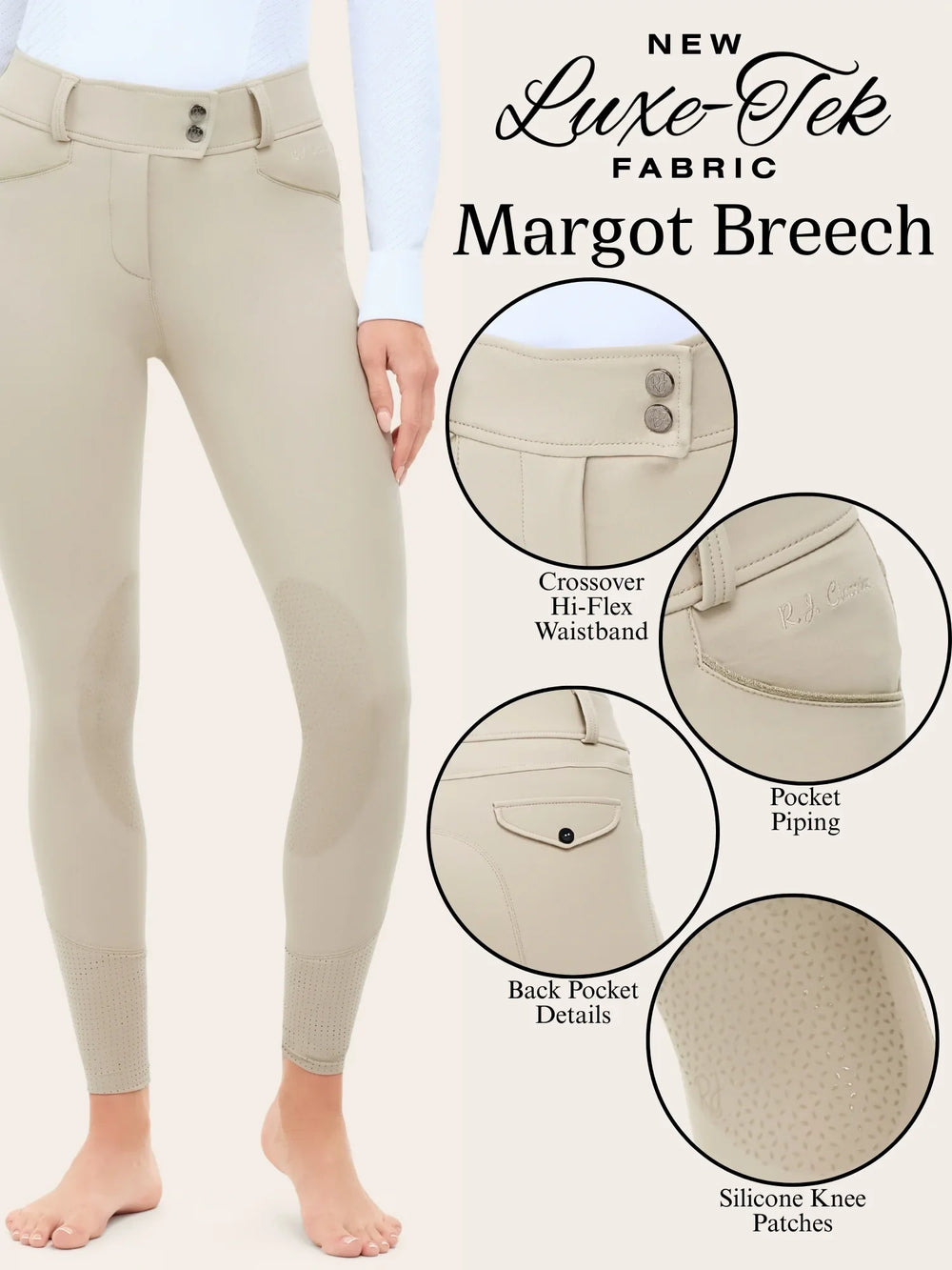 Margot Knee Grip Breech  