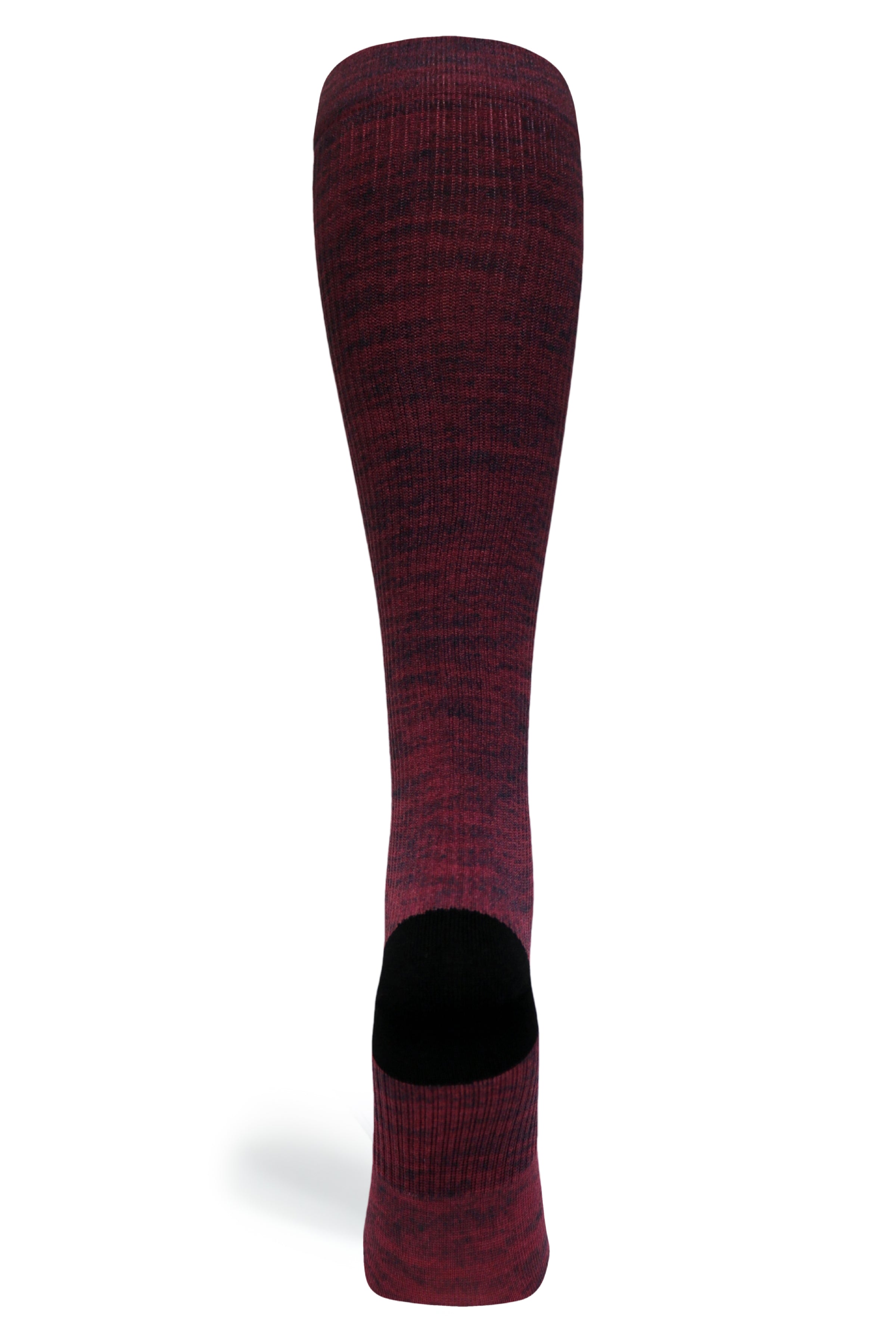 Maroon Heather Compression Socks - Equine Exchange Tack Shop