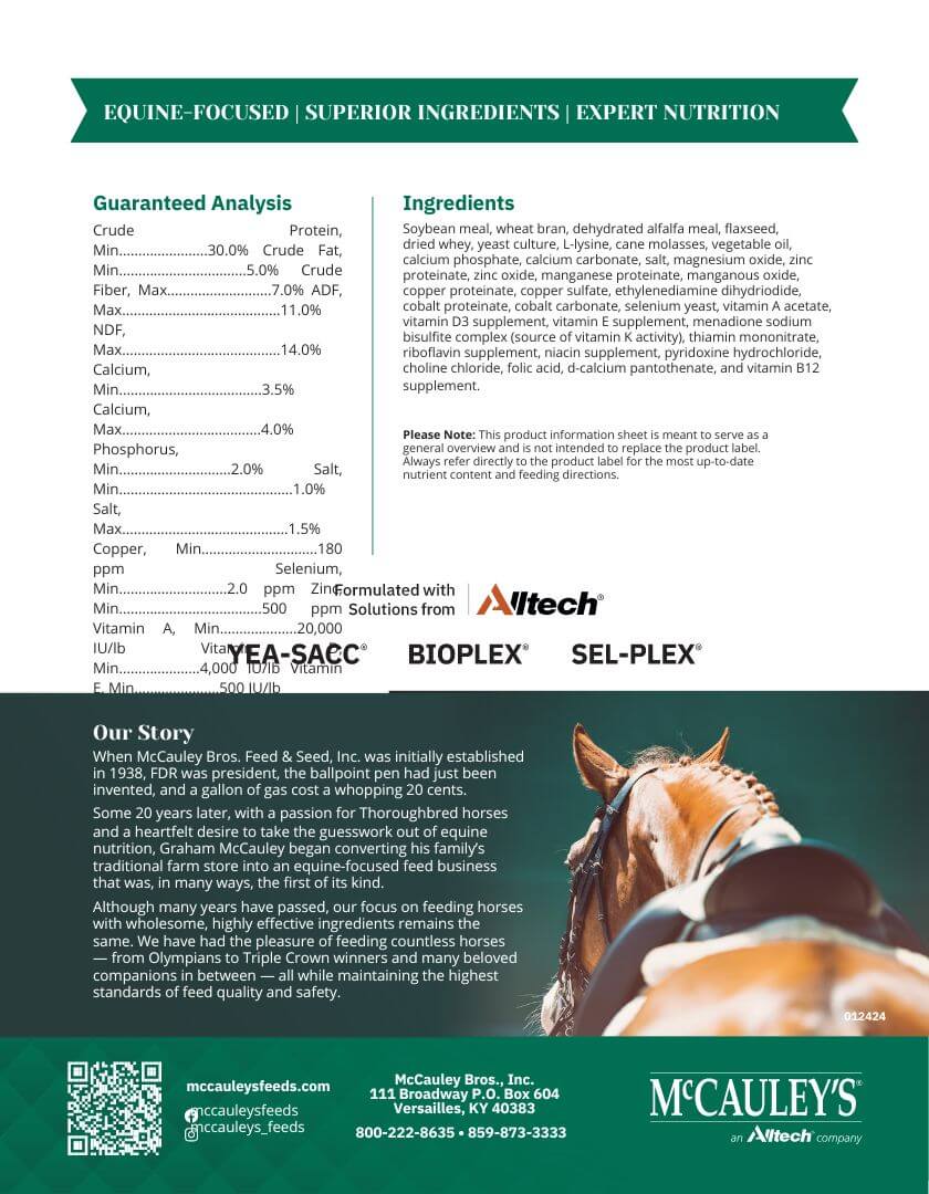 McCauley's M30 Ration Balancer