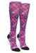 Mermaid Pink Compression Socks - Equine Exchange Tack Shop