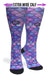 Mermaid Purple Compression Socks - Equine Exchange Tack Shop