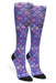 Mermaid Purple Compression Socks - Equine Exchange Tack Shop