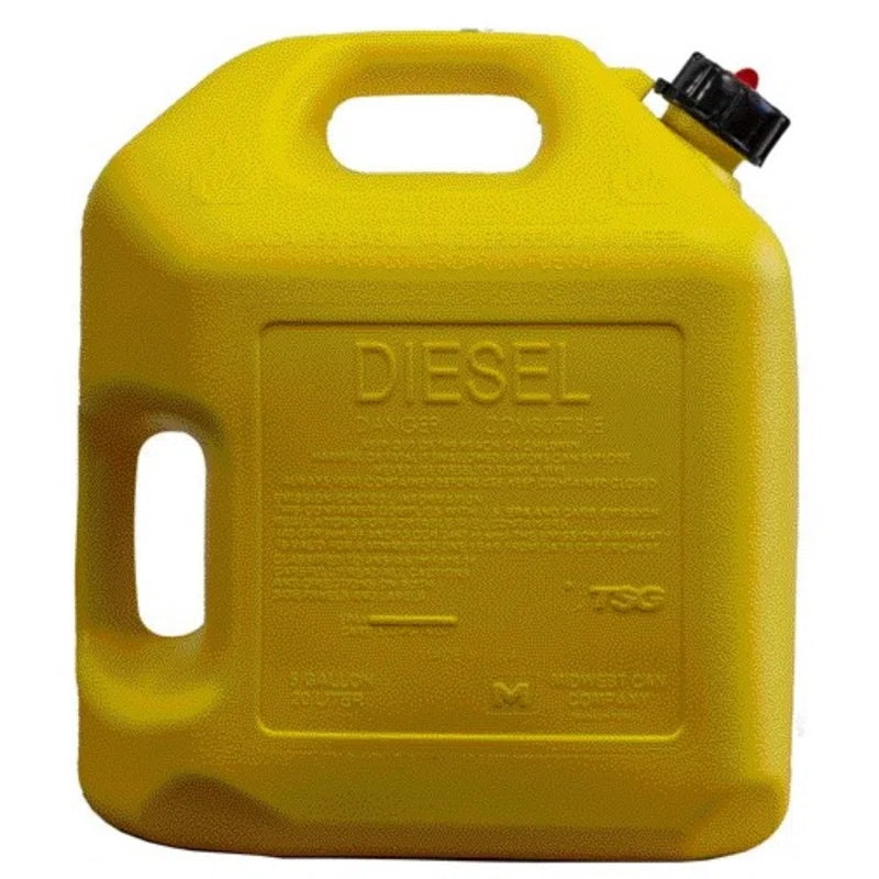 Plastic 5 gal Diesel Can