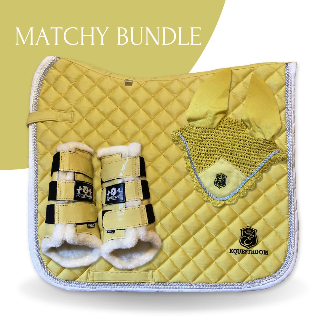Mimosa Saddle Pad Set - Equine Exchange Tack Shop