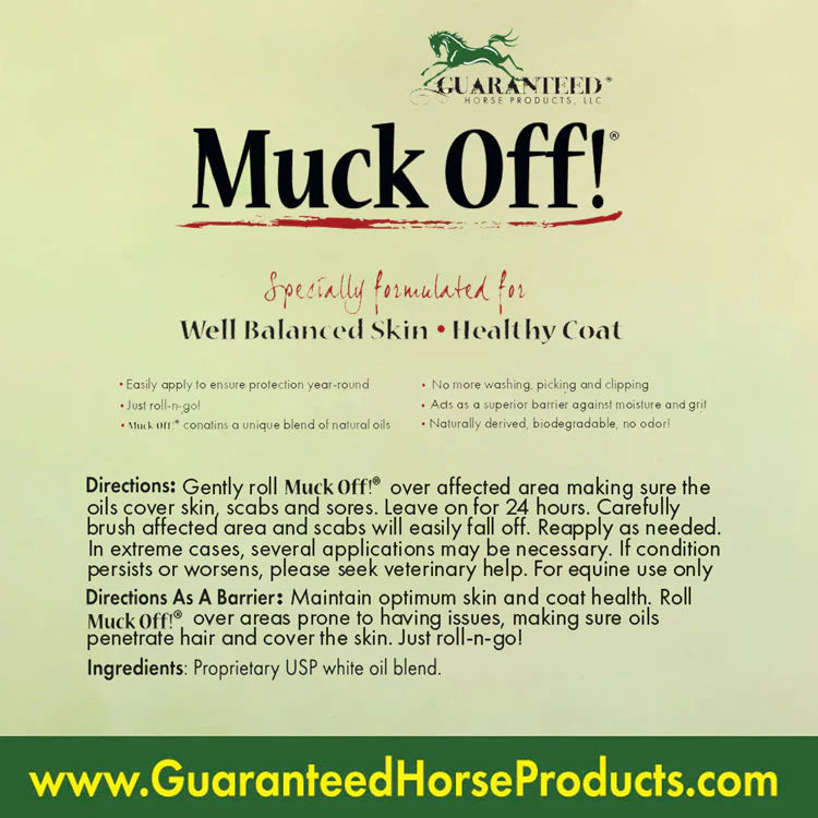 Guaranteed Muck Off!  Rollon - Equine Exchange Tack Shop