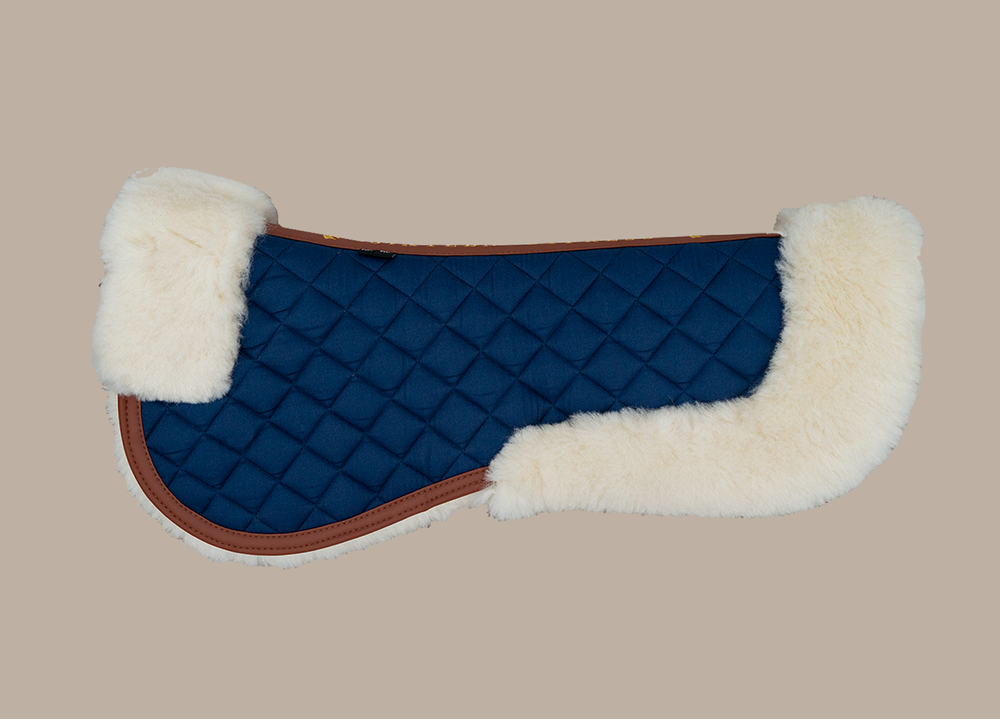 Merino Wool Fleece Half Pad - Equine Exchange Tack Shop
