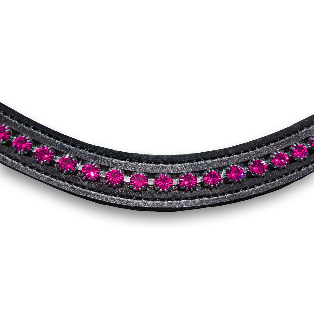 Neon Pink Browband - Equine Exchange Tack Shop