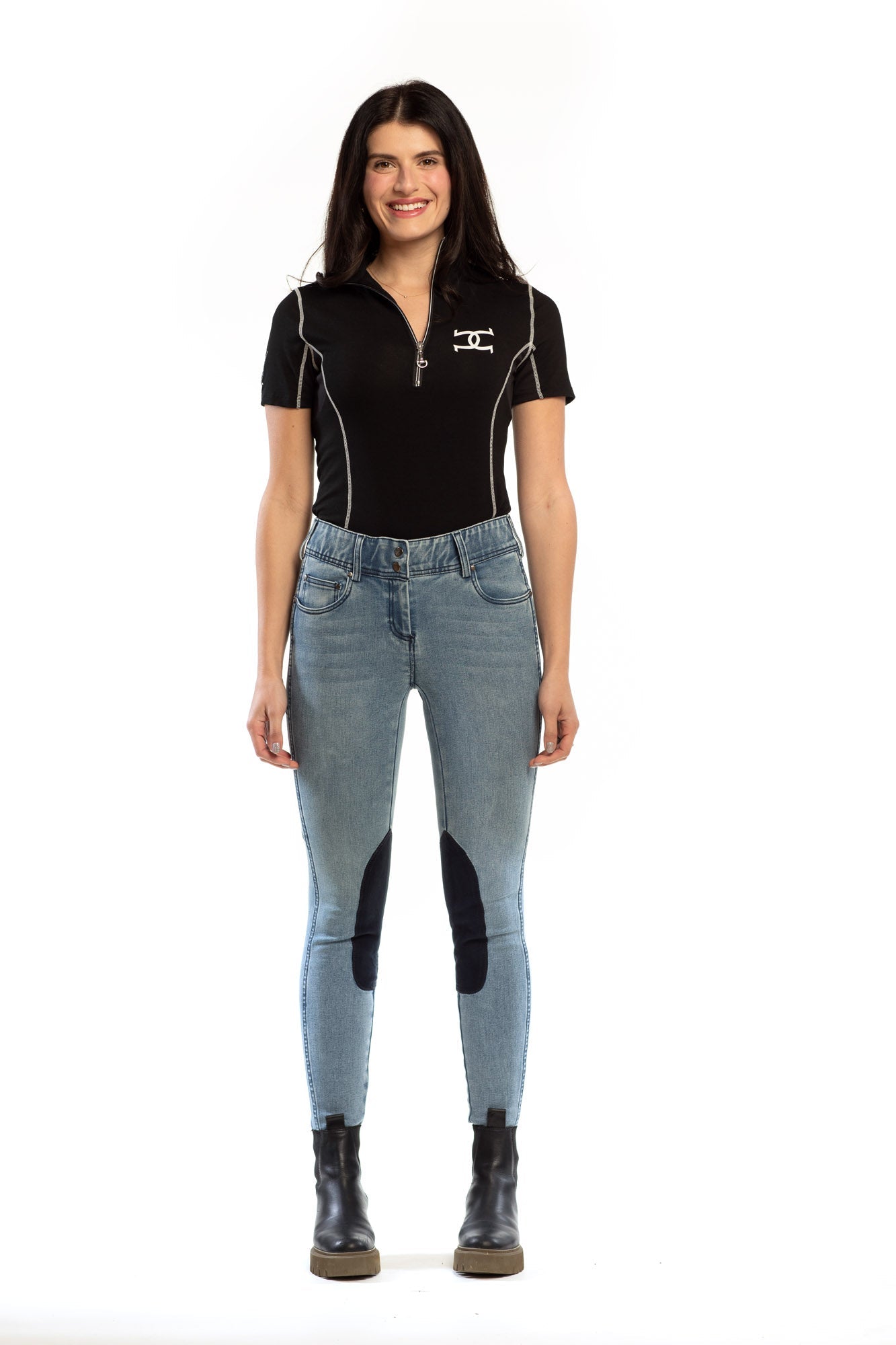 Knee Patch Equestrian Jean