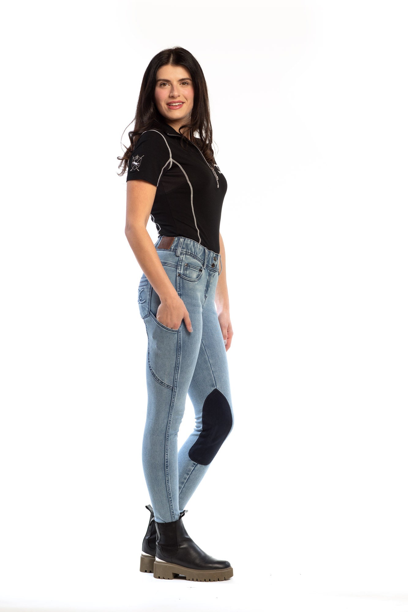 Knee Patch Equestrian Jean