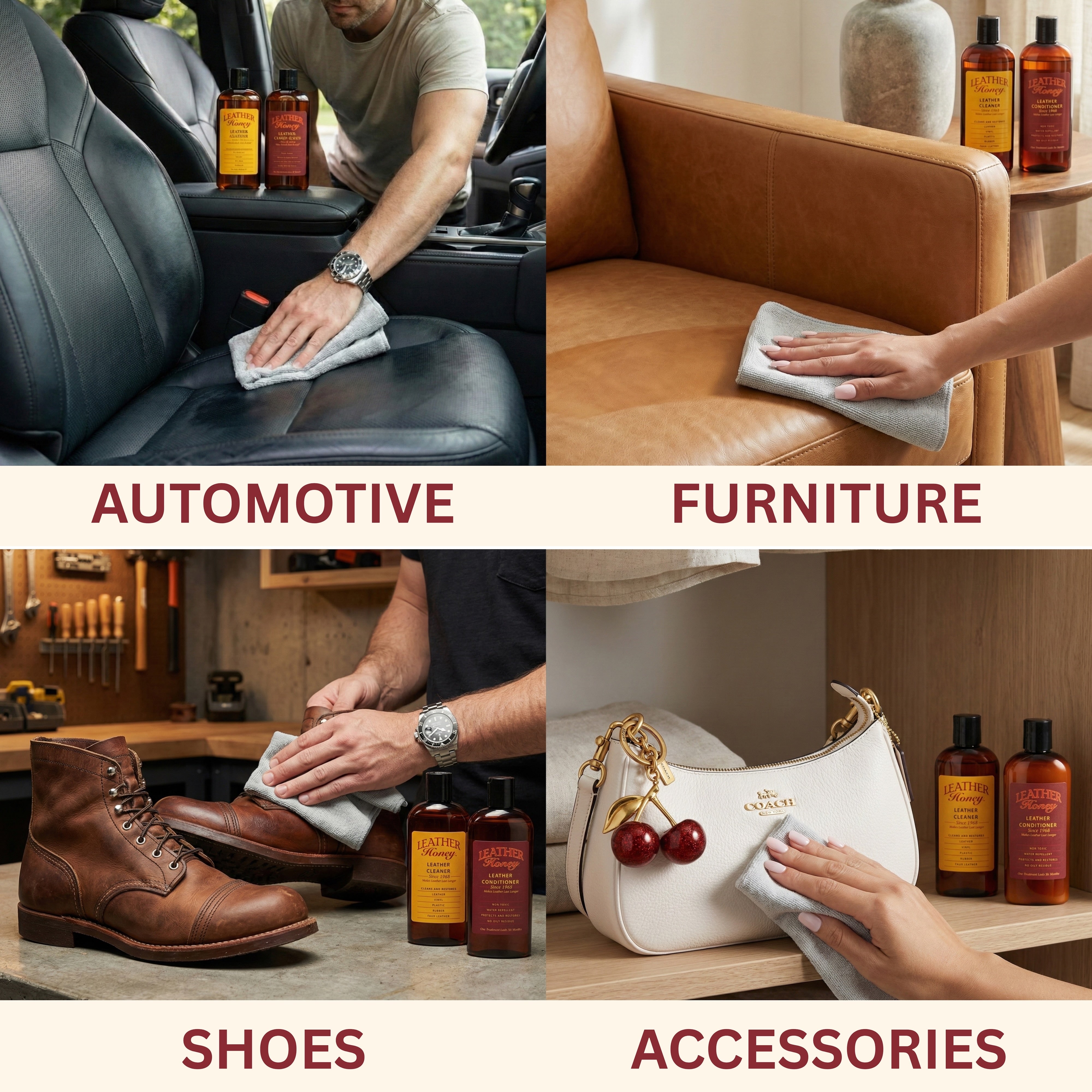 Leather Honey Leather Cleaner  