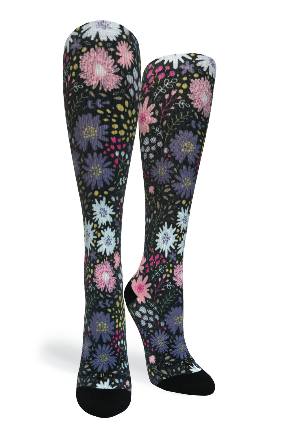 Night Garden Compression Socks - Equine Exchange Tack Shop
