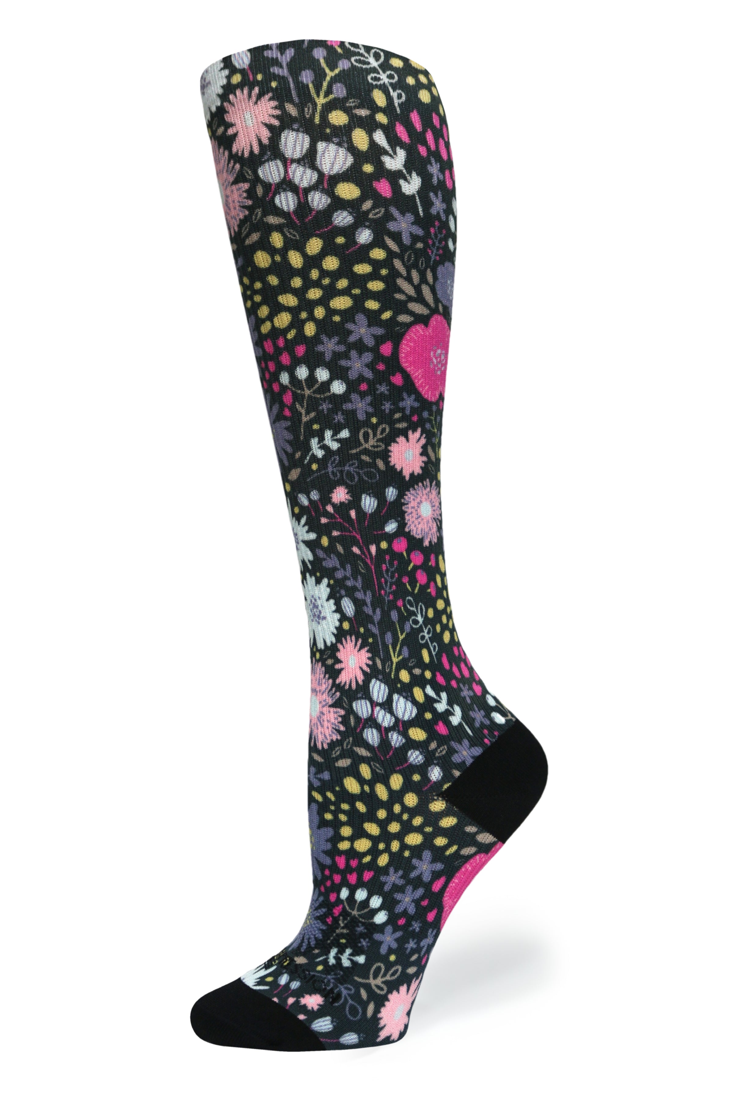 Night Garden Compression Socks - Equine Exchange Tack Shop