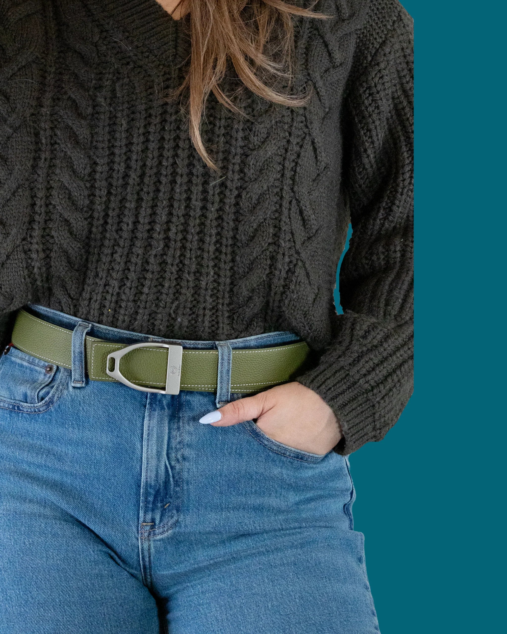 ManeJane Reversible Leather Belt  