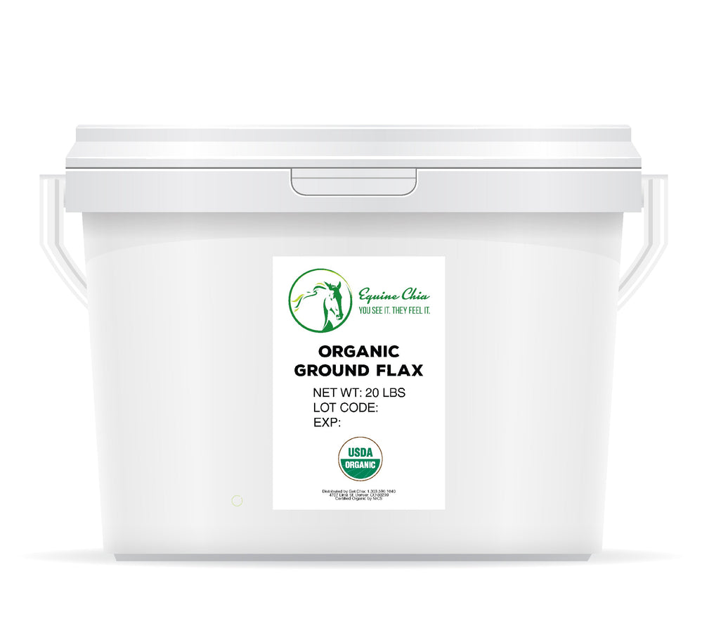 Organic Equine Ground Flax