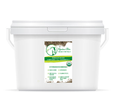Organic Equine Chia Pail W/Resealable Lid & Scoop  